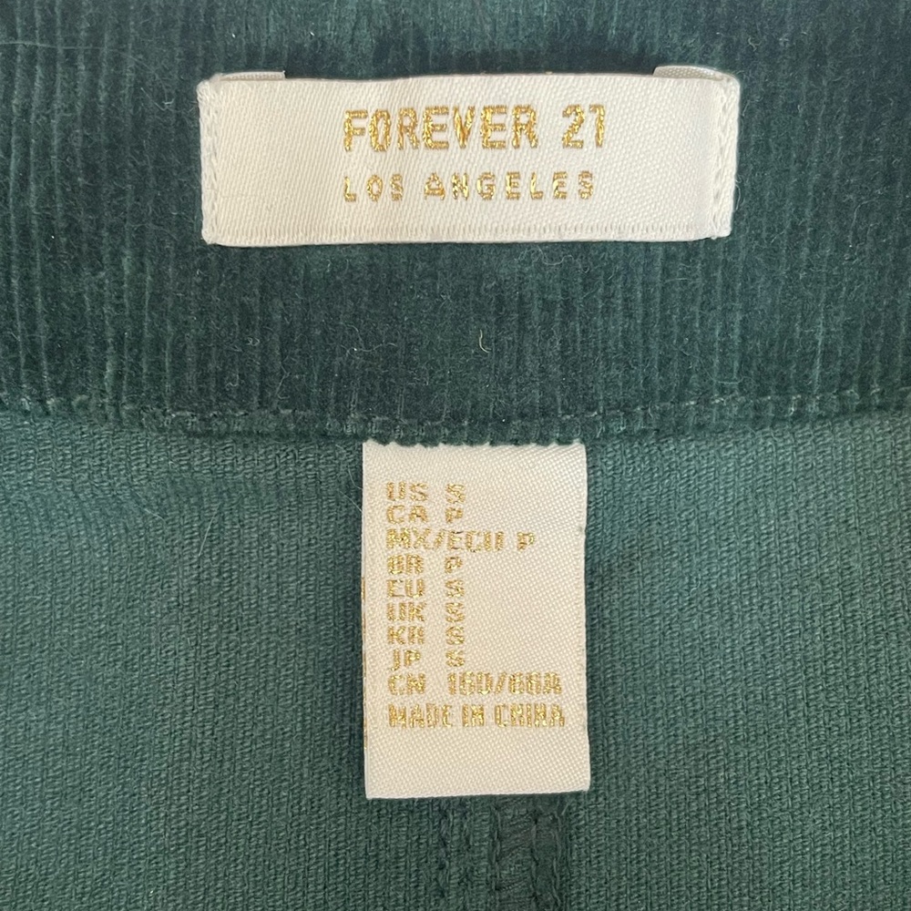 Forever 21 Green Mid Thigh Skirt - Picture 3 of 3